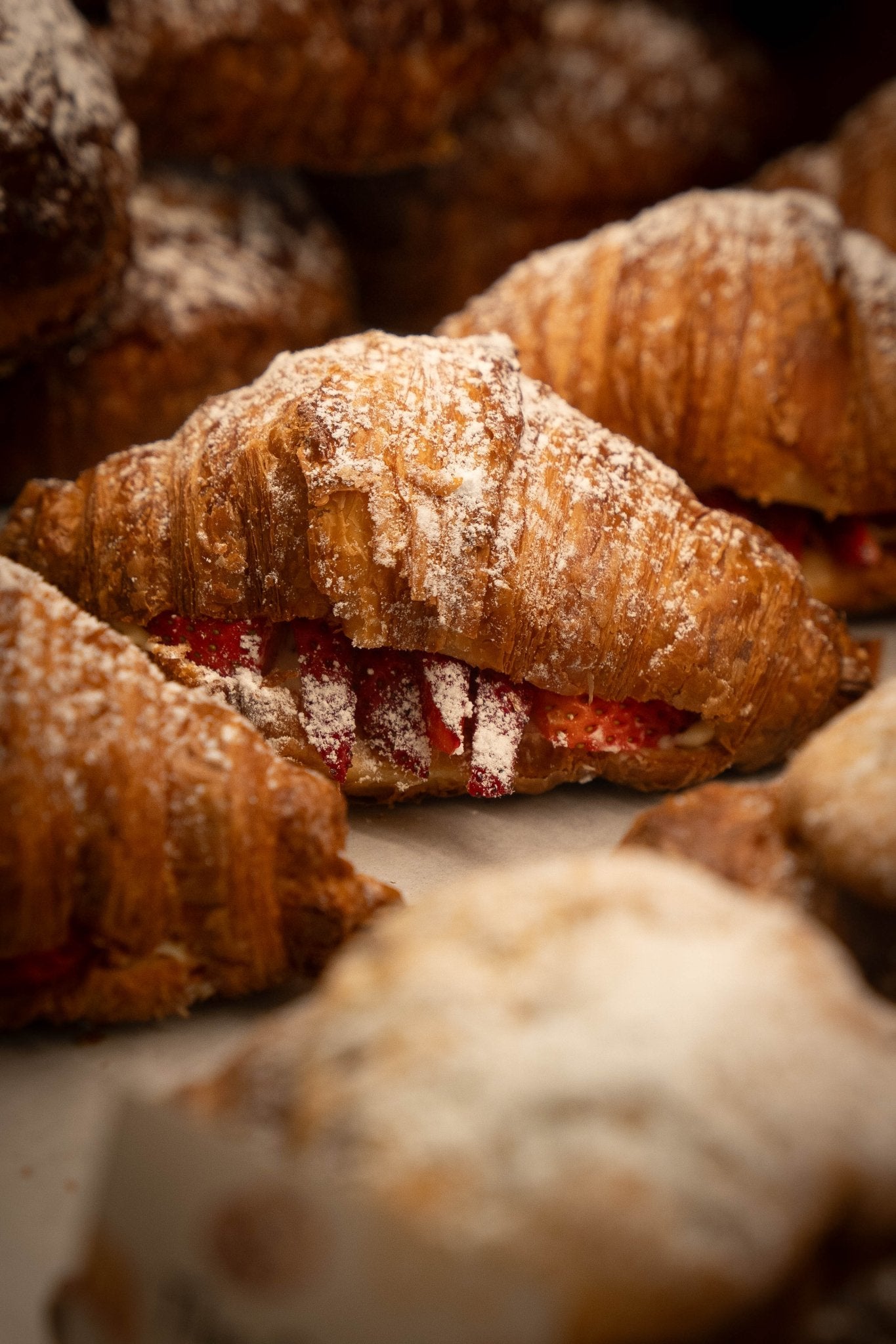 Strawberry Mascarpone Croissant - Fior Di Latte