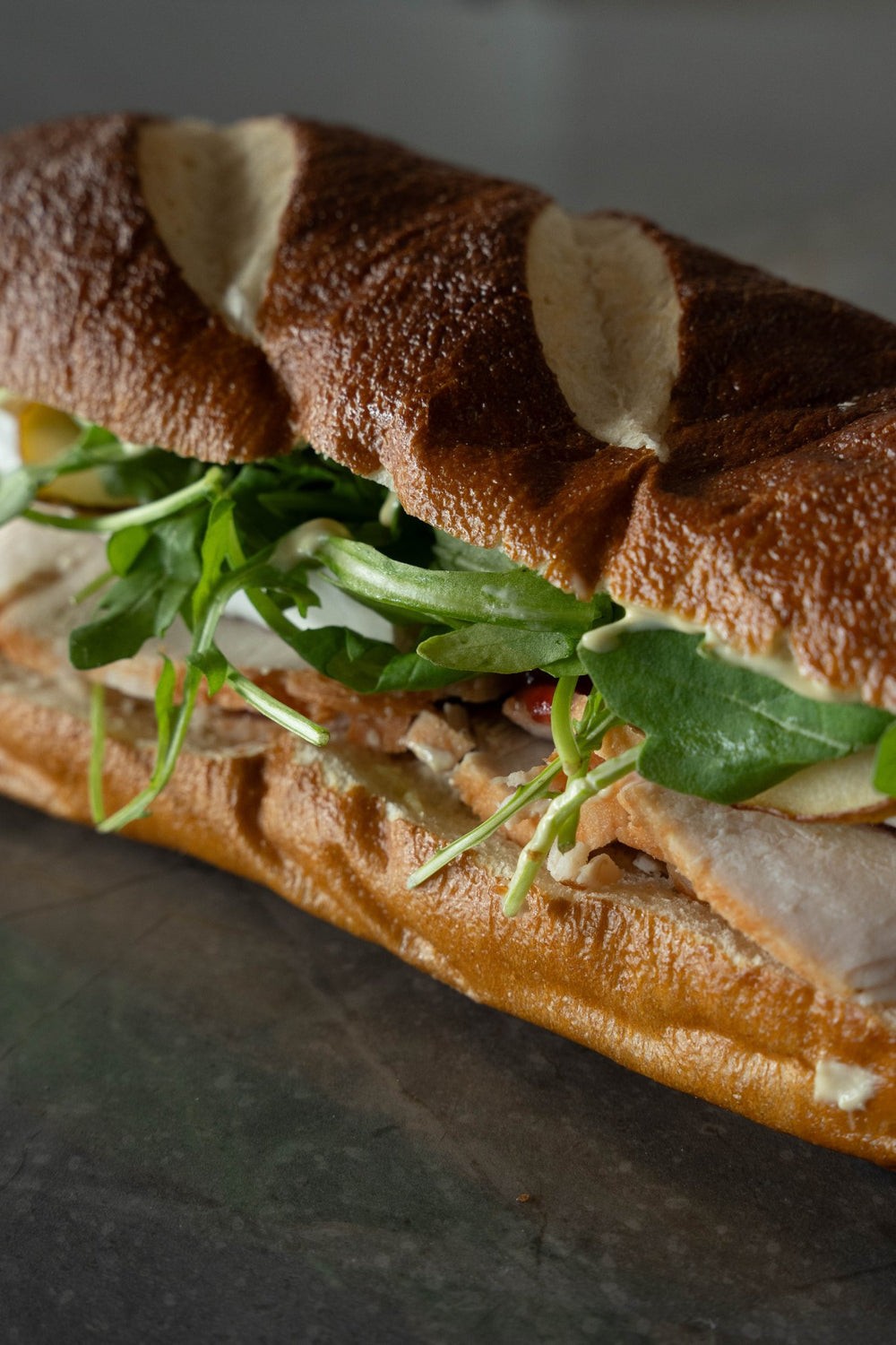 Turkey, Cranberry, and Pear Sandwich - Fior Di Latte